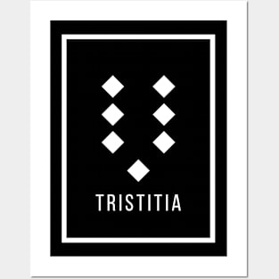 Tristitia Geomantic Figure Posters and Art